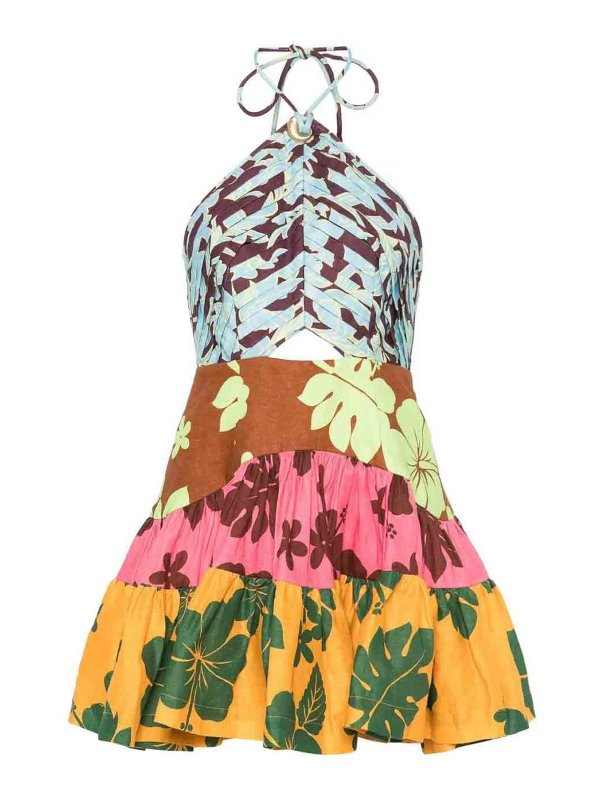 ALEMAIS: Robes courtes - Robe Courte - Multicolore