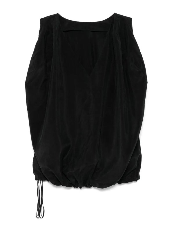 ANOTHER TOMORROW: トップス＆タンクトップ - トップ/タンクトップ - 黒