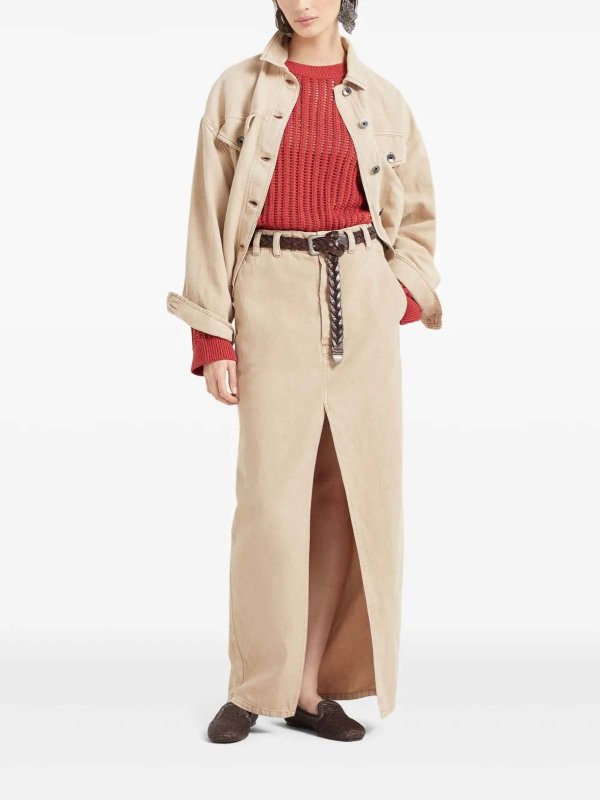 The Best Shops BRUNELLO CUCINELLI: denim jacket - Denim Jacket