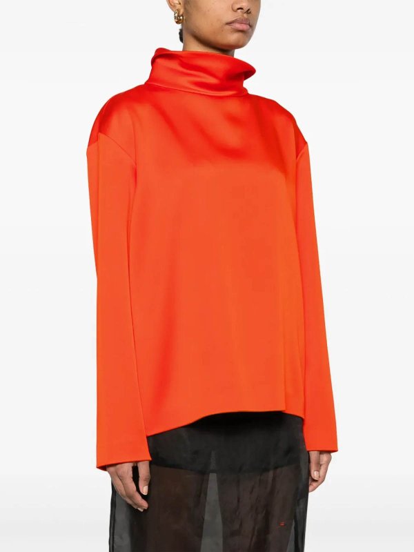 CARVEN: blouses online - Blouse In Double Satin