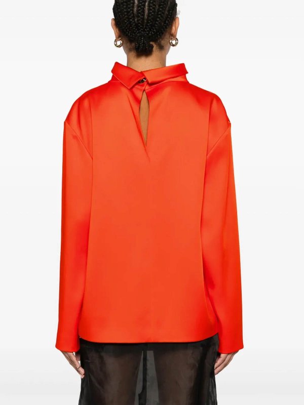 Blouse In Double Satin shop online: CARVEN