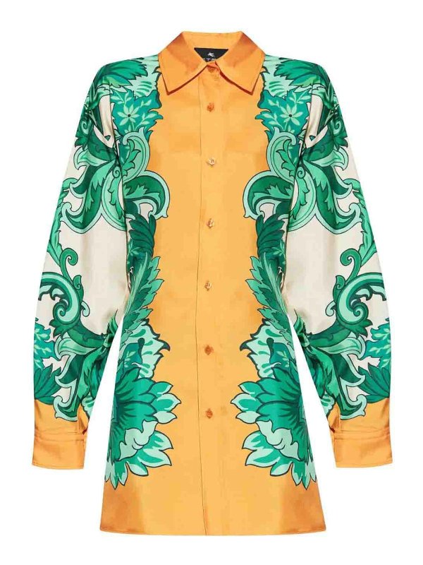 ETRO: camicie - Camicia stampata