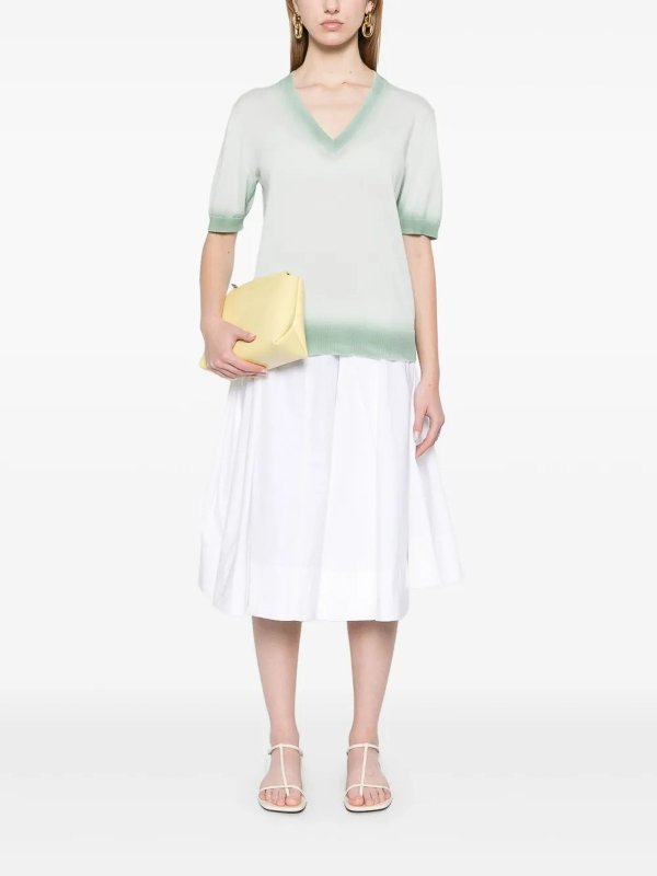 The Best Shops FABIANA FILIPPI: maglia collo a v - Degradare il maglione