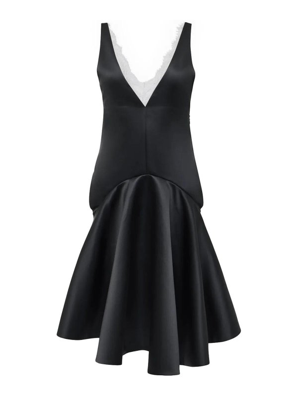 J.W. ANDERSON: Vestidos media pierna - Vestido Midi - Negro