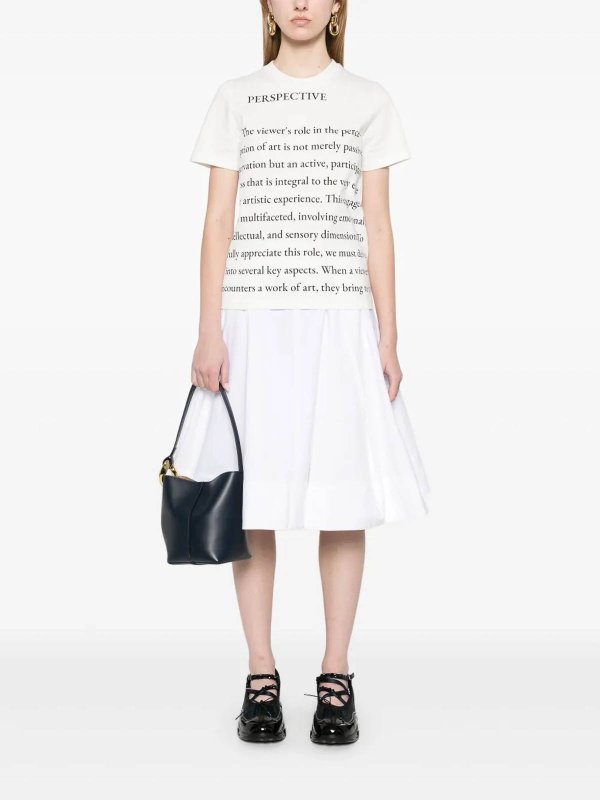 The Best Shops J.W. ANDERSON: t-shirt - T-shirt di testo