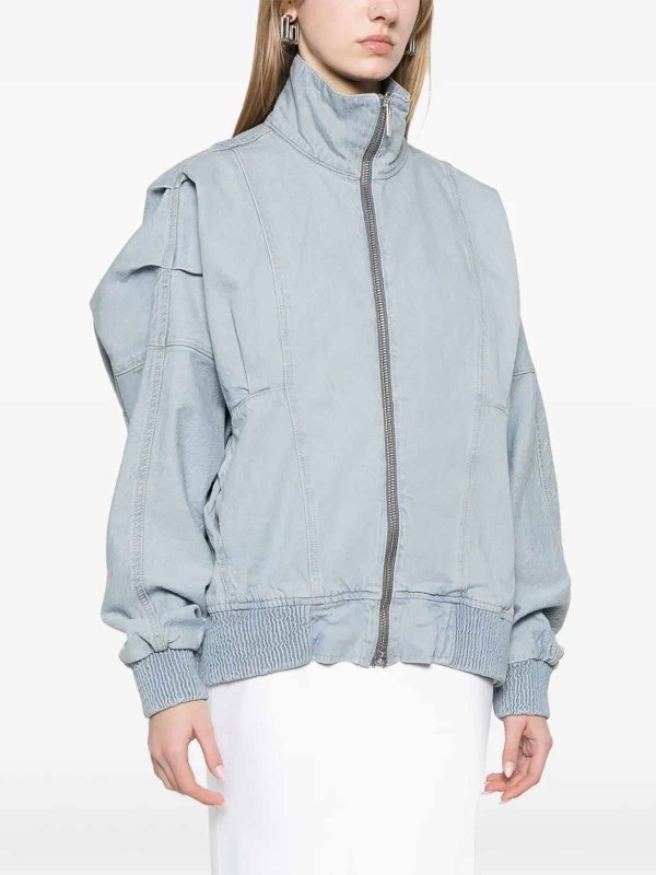 REMAIN Birger Christensen: Vestes en denim online - Veste En Jean - Bleu