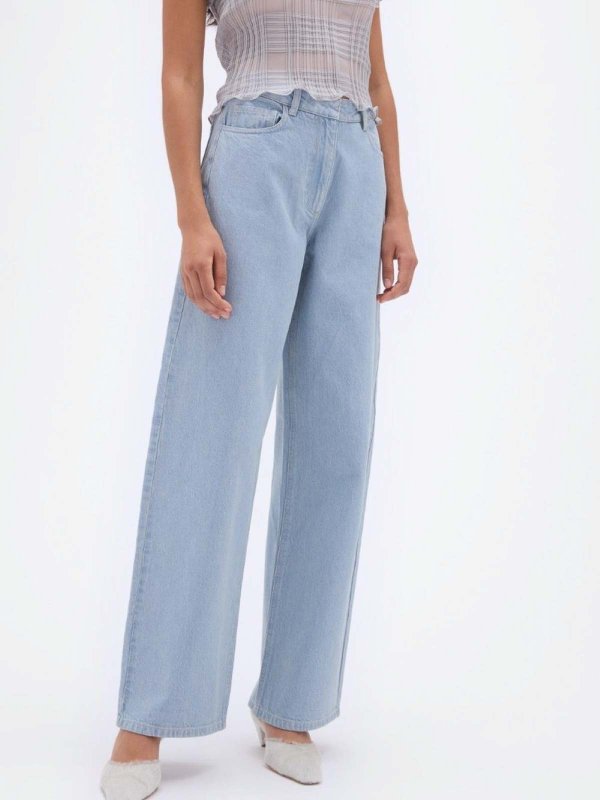 REMAIN Birger Christensen: straight leg jeans online - Cocoon Denim Pants