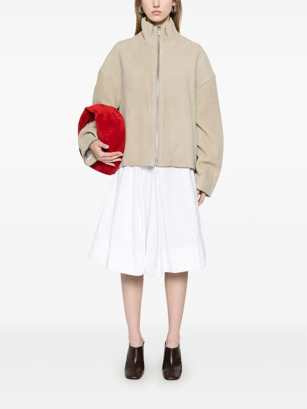 The Best Shops REMAIN Birger Christensen: leather jacket - Bonded Leather Jacket