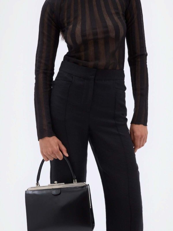 REMAIN Birger Christensen: Tops & Tank tops online - Fine Knit Long Sleeve Top