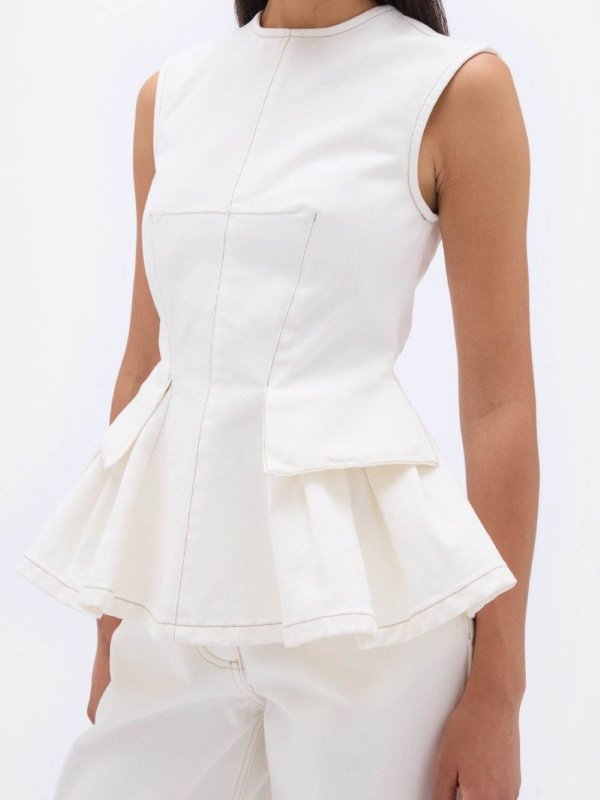 REMAIN Birger Christensen: トップス＆タンクトップ online - トップ/タンクトップ - 白