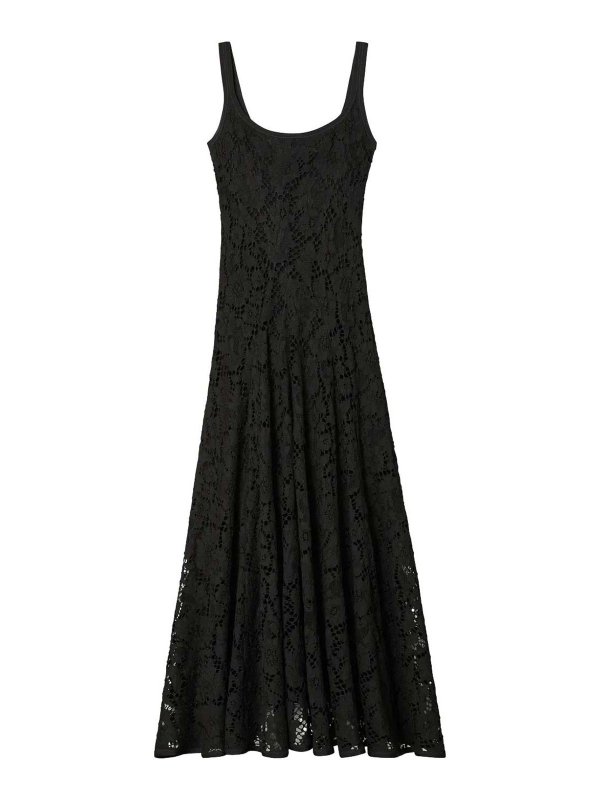 TORY BURCH: Vestidos media pierna - Vestido Midi - Negro