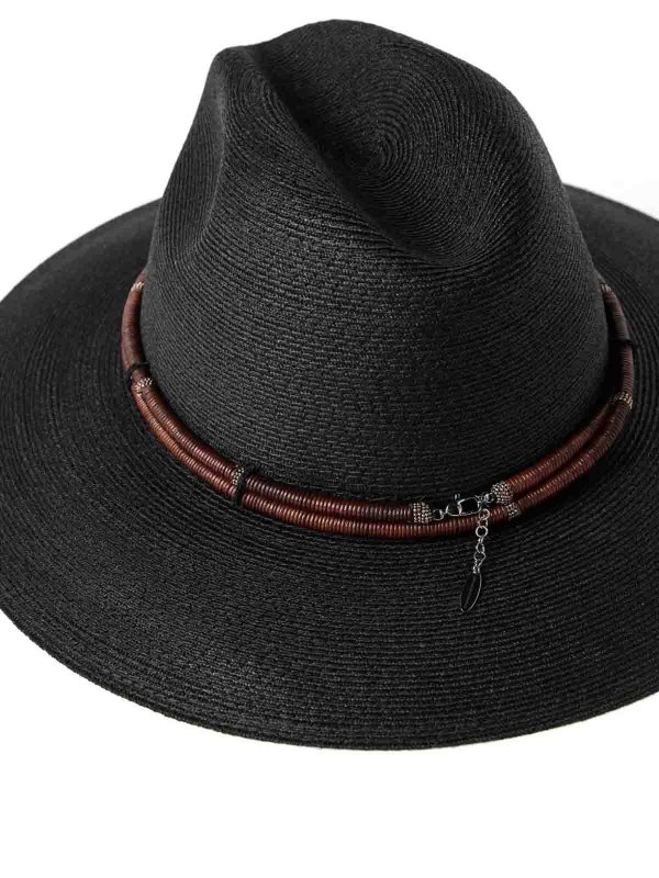 BRUNELLO CUCINELLI: Chapeaux online - Chapeau - Noir