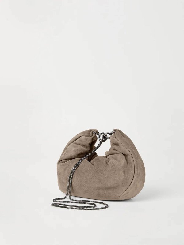 BRUNELLO CUCINELLI: Schultertaschen online - Schultertasche - Braun