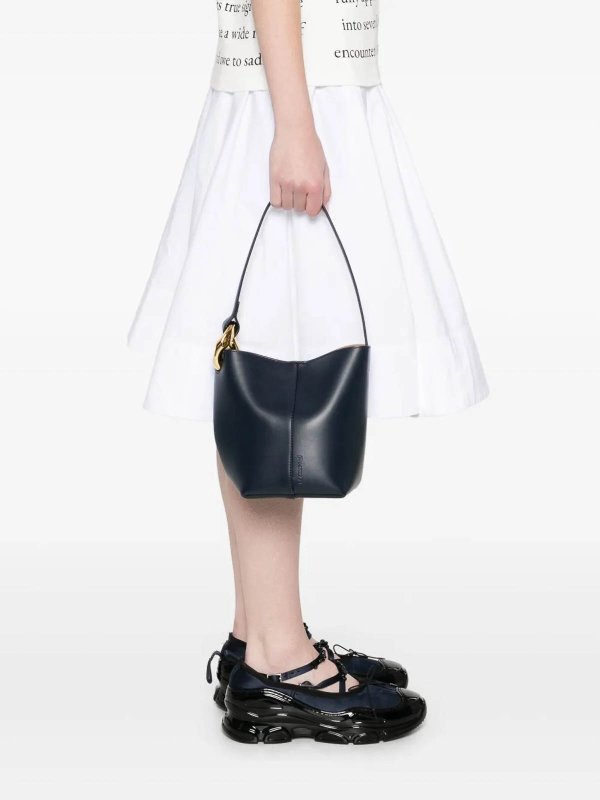 The Best Shops J.W. ANDERSON: バケットバッグ - バケットバッグ - ブルー