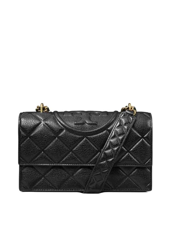 TORY BURCH: shoulder bags - Fleming Small Convertible Shoulder Bag