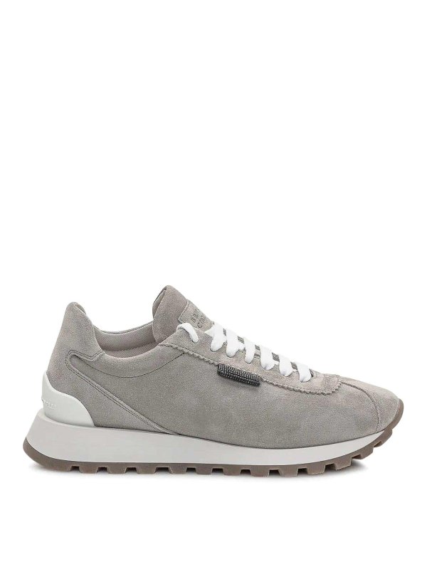 BRUNELLO CUCINELLI: trainers - Suede Sneakers