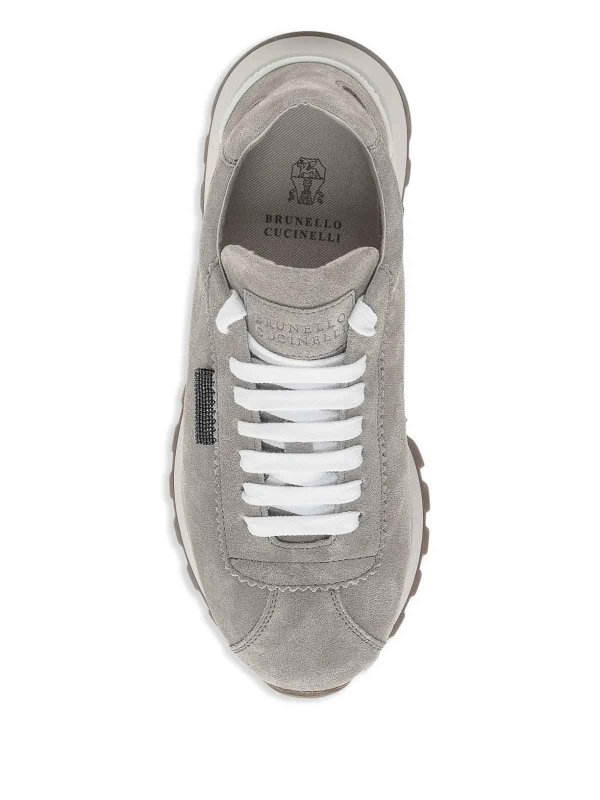 BRUNELLO CUCINELLI: trainers online - Suede Sneakers