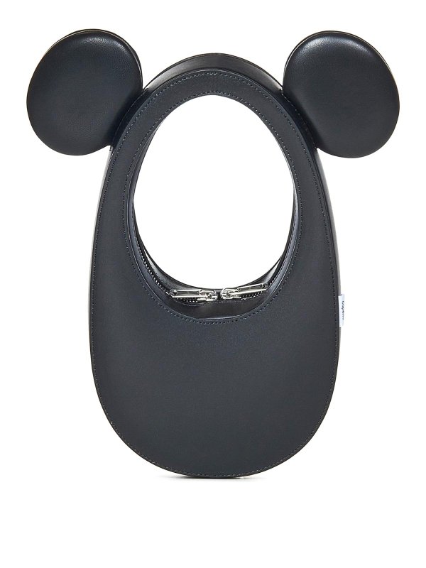 The Best Shops COPERNI: totes bags - Mickey Mini Swipe leather bag