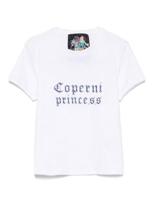 COPERNI: t-shirts - Coperni princess T-shirt