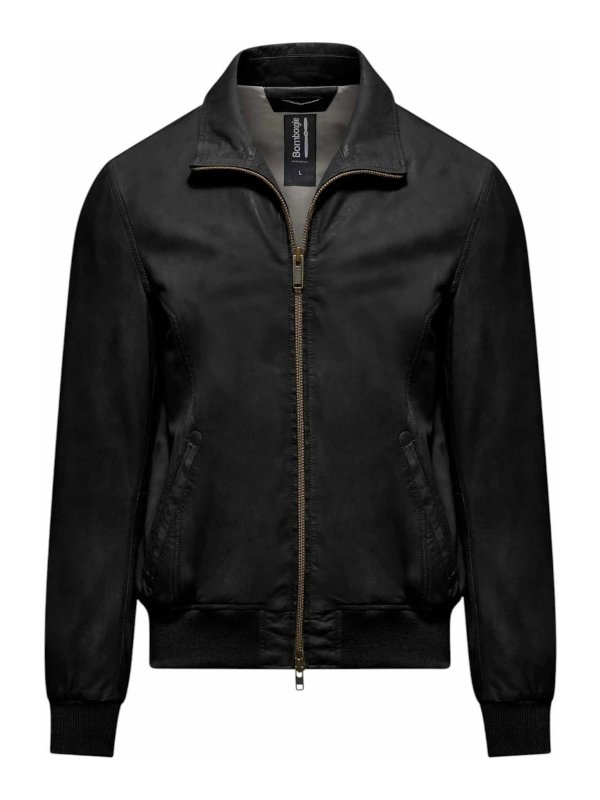 BOMBOOGIE: Manteaux au genou - Manteau Au Genou - Noir