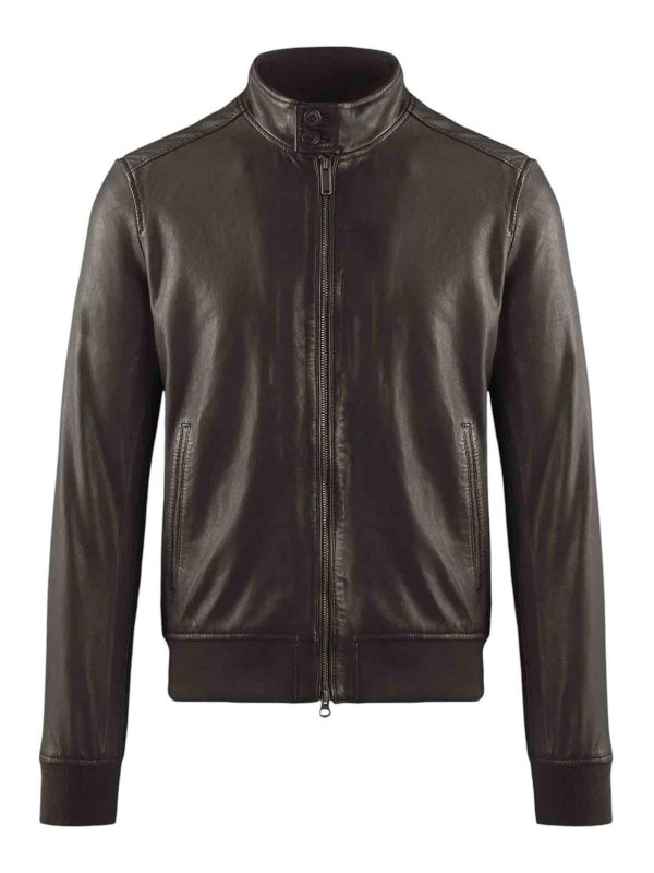 BOMBOOGIE: ニーレングスコート - 膝丈コート - ブラウン