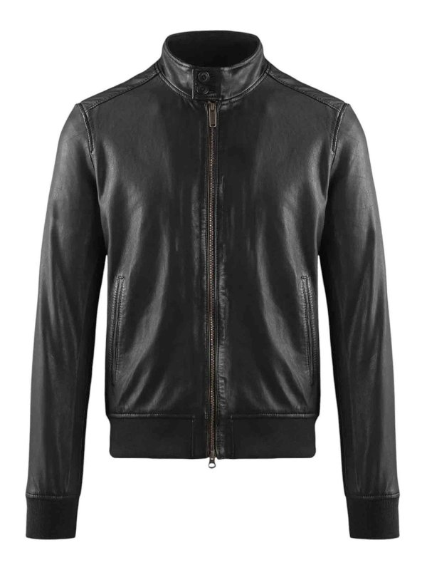 BOMBOOGIE: Knielange Mäntel - Knielanger Mantel - Schwarz