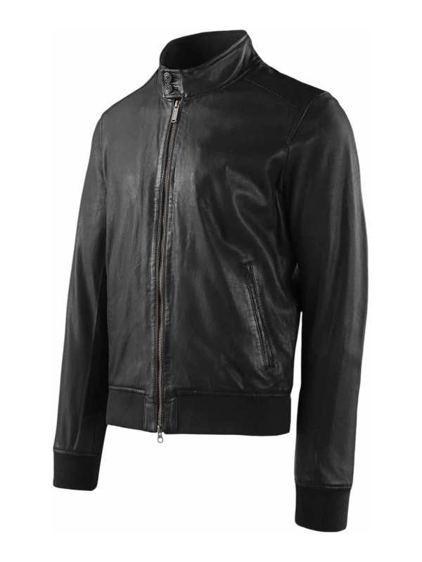 BOMBOOGIE: Knielange Mäntel online - Knielanger Mantel - Schwarz