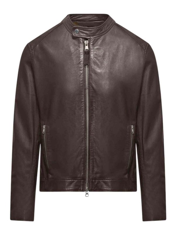 BOMBOOGIE: ニーレングスコート - 膝丈コート - ブラウン