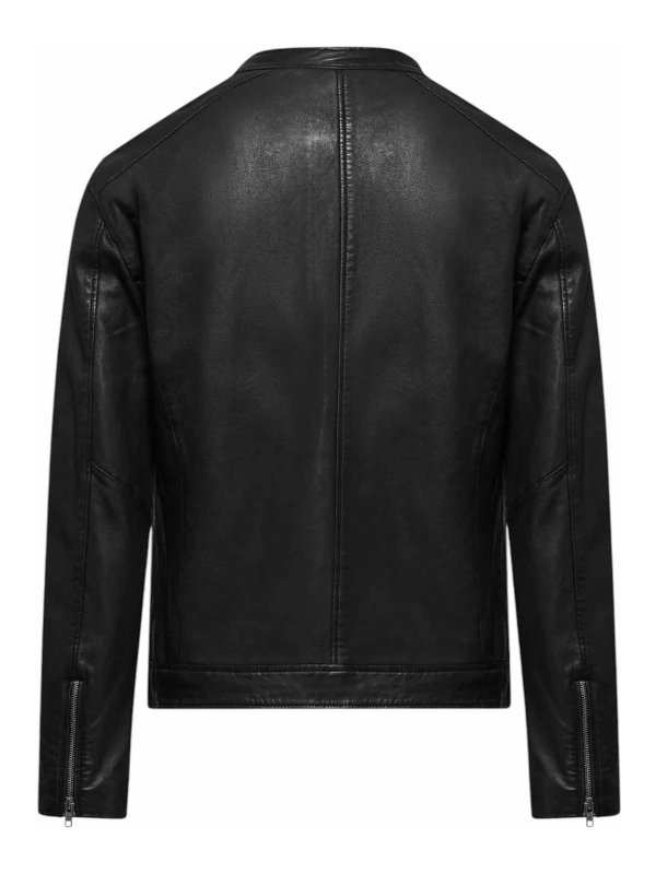 The Best Shops BOMBOOGIE: Knielange Mäntel - Knielanger Mantel - Schwarz