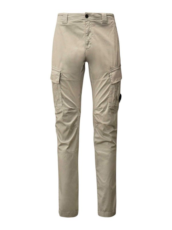 C.P. COMPANY: Pantalons casual - Pantalons Décontractés - Beige