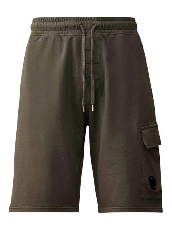 C.P. COMPANY: トラウザーショーツ - ショートパンツ - グレー