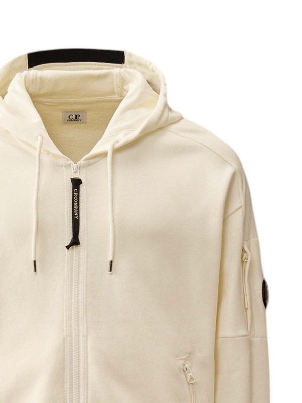 C.P. COMPANY: U-Boot-Ausschnitt online - U-Boot-Pullover - Weiß