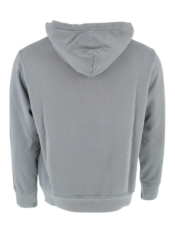 C.P. COMPANY: U-Boot-Ausschnitt online - U-Boot-Pullover - Grau