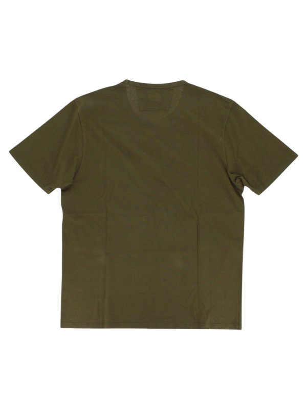 Tシャツ・カットソー C.P. COMPANY Men T-shirt Green 18CMTS085A005431G 683 C.P. Company T-shirt - Green - Men | 18CMTS085A005431G683