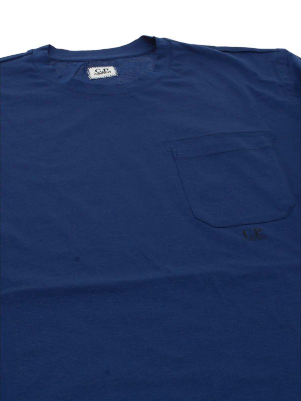 C.P. Company T-shirt - Blue - Men | 18CMTS257A110302W893