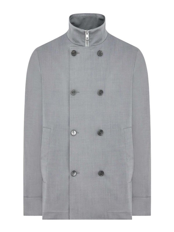 DUNO: ニーレングスコート - 膝丈コート - グレー