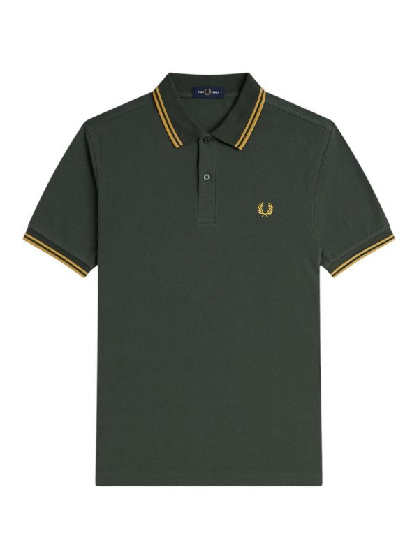 FRED PERRY: Poloshirts - Poloshirt - Grün