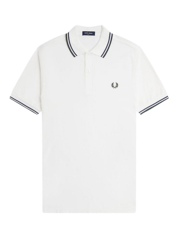 FRED PERRY: Polos  - Polo - Blanc