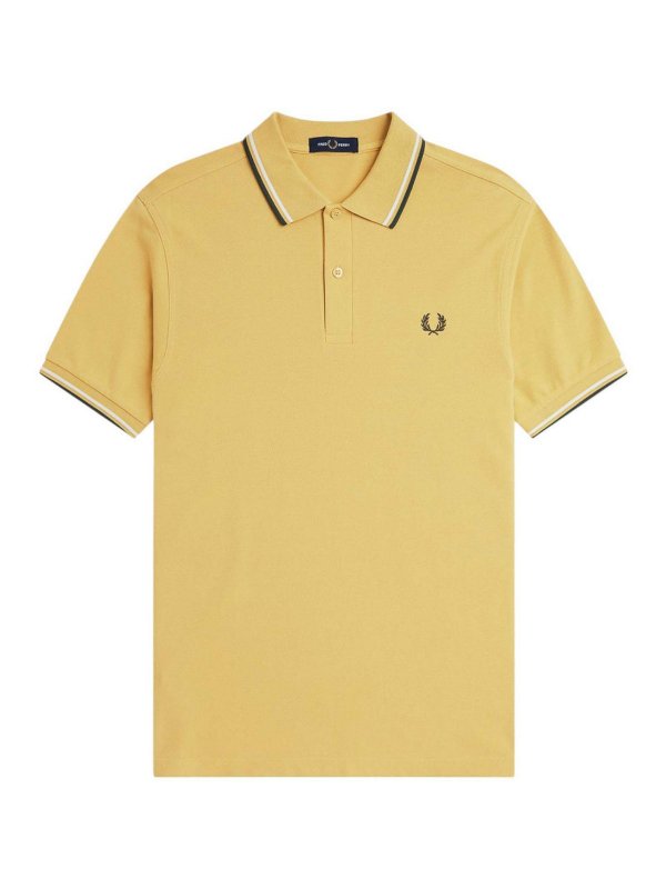 FRED PERRY: Poloshirts - Poloshirt - Gelb