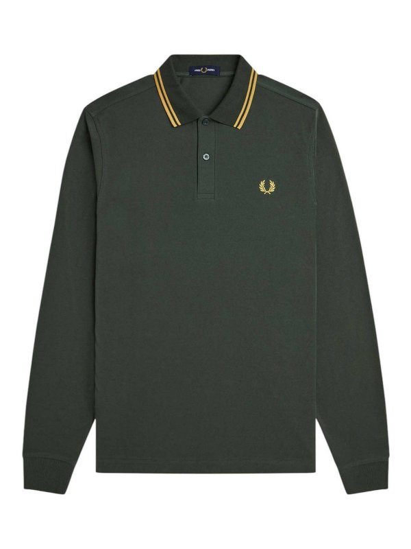 FRED PERRY: Poloshirts - Poloshirt - Grün