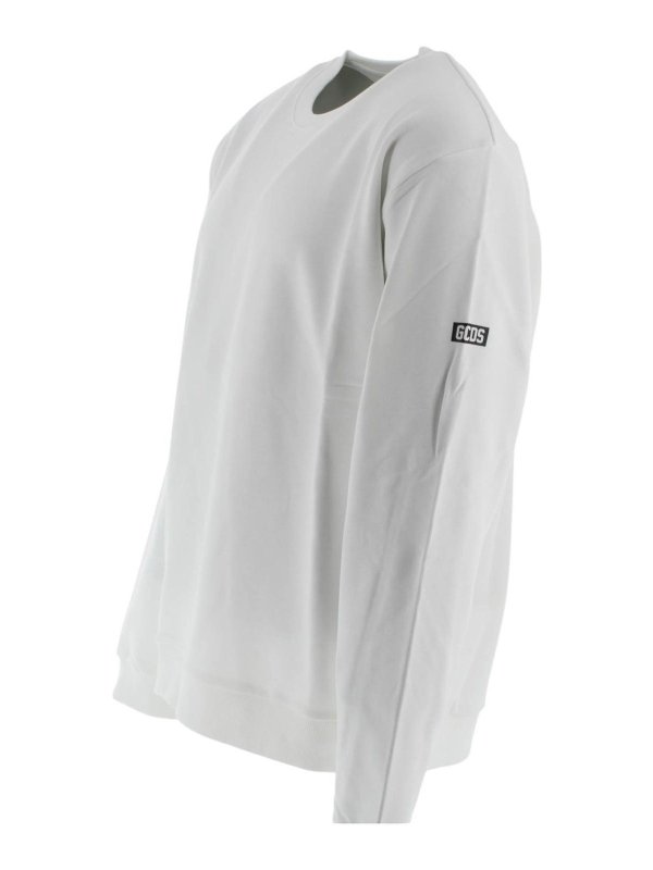 GCDS: maglia collo rotondo online - Essentials crewneck