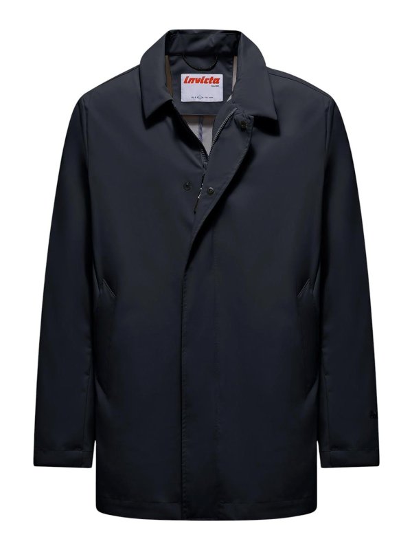 INVICTA: ニーレングスコート - 膝丈コート - ブルー