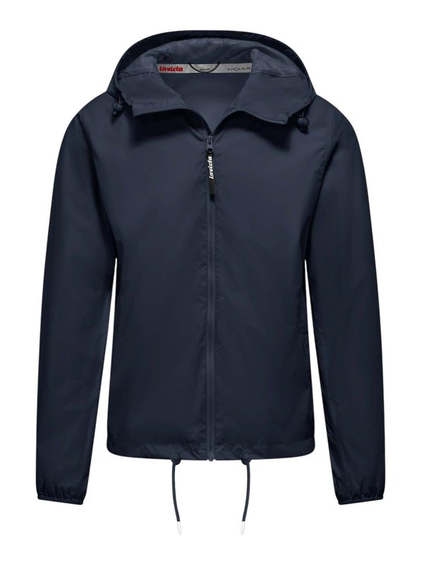 INVICTA: Knielange Mäntel - Knielanger Mantel - Blau