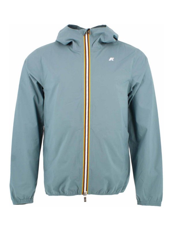 K-WAY: ニーレングスコート - 膝丈コート - ブルー