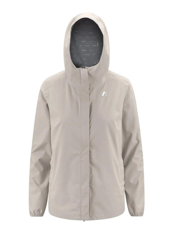 K-WAY: ニーレングスコート - 膝丈コート - ベージュ