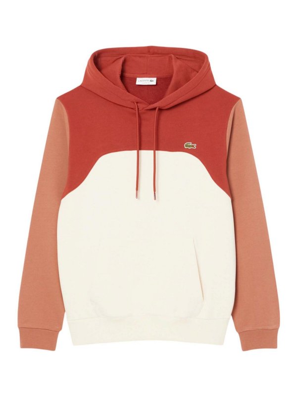 LACOSTE: maglia collo a barchetta - Felpa