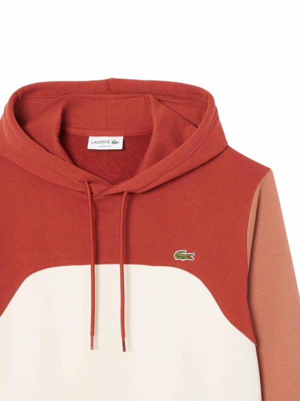 LACOSTE: maglia collo a barchetta online - Felpa