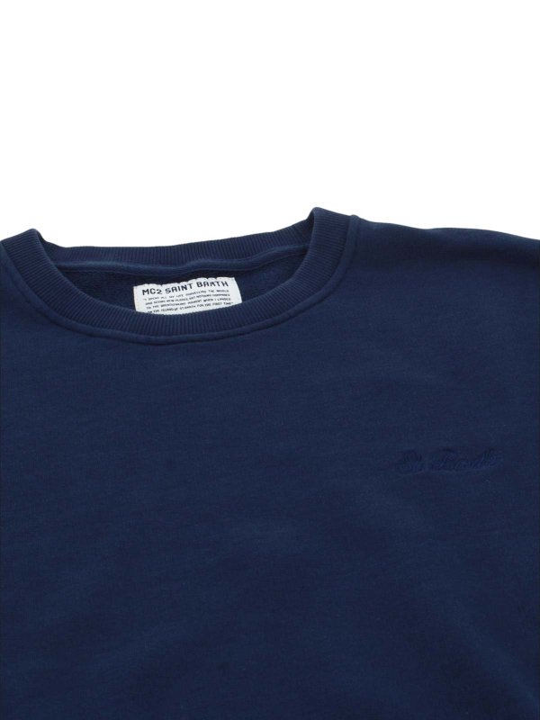 MC2 SAINT BARTH: Col bateau online - Pull Col Bateau - Bleu