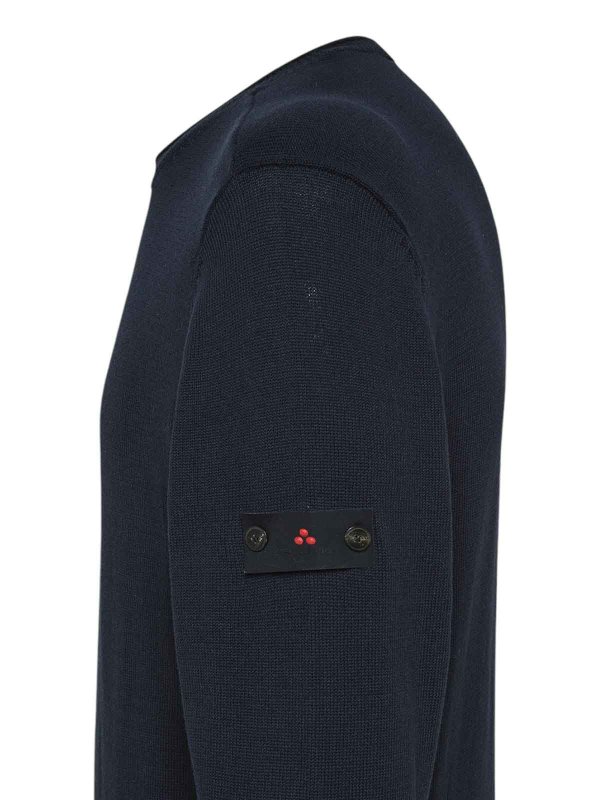 PEUTEREY: クルーネック online - クルーネック - ブルー