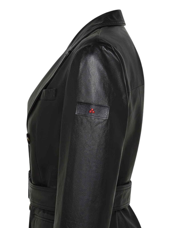レザージャケット・コート PEUTEREY Women Leather Jackets PED529899011856 NER Black Peuterey Leather jacket - Black - Women | PED529899011856NER